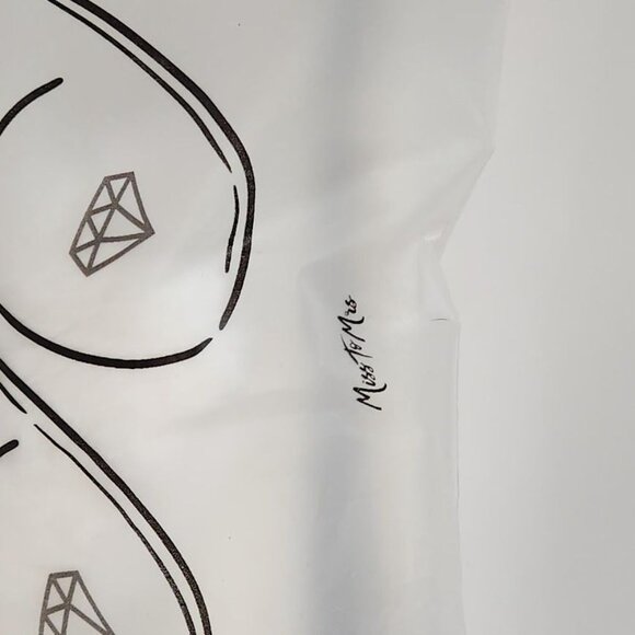 Miss to Mrs. Bride to Be‎ Spa Slippers in White - One Size Fits Most - Picture 8 of 8